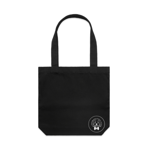 TOTE BAGS BLACK with 3 design print